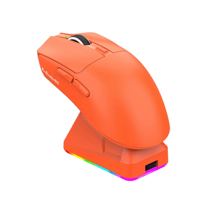 Ratón Bluetooth X11 PAW3311 multimodo, ratón inalámbrico táctil RGB de 12000 DPI, ratón programable de alta precisión para juegos, uso para juegos