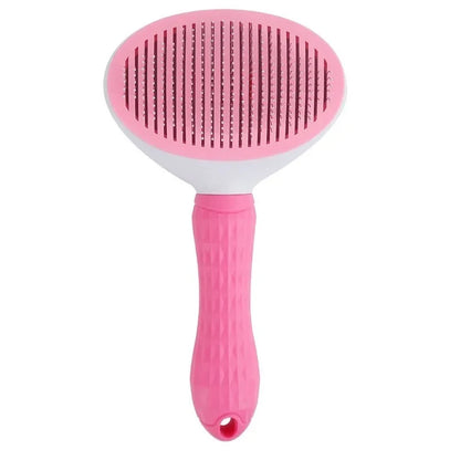 Cepillo para perros y gatos, peine autolimpiante para quitar el pelo de mascotas, herramientas de aseo para perros y gatos, peine para desmastar mascotas, accesorios para perros