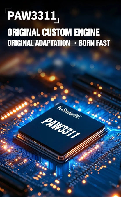 Ratón Bluetooth X11 PAW3311 multimodo, ratón inalámbrico táctil RGB de 12000 DPI, ratón programable de alta precisión para juegos, uso para juegos