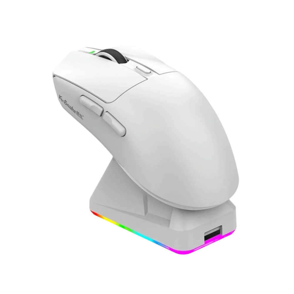 Ratón Bluetooth X11 PAW3311 multimodo, ratón inalámbrico táctil RGB de 12000 DPI, ratón programable de alta precisión para juegos, uso para juegos